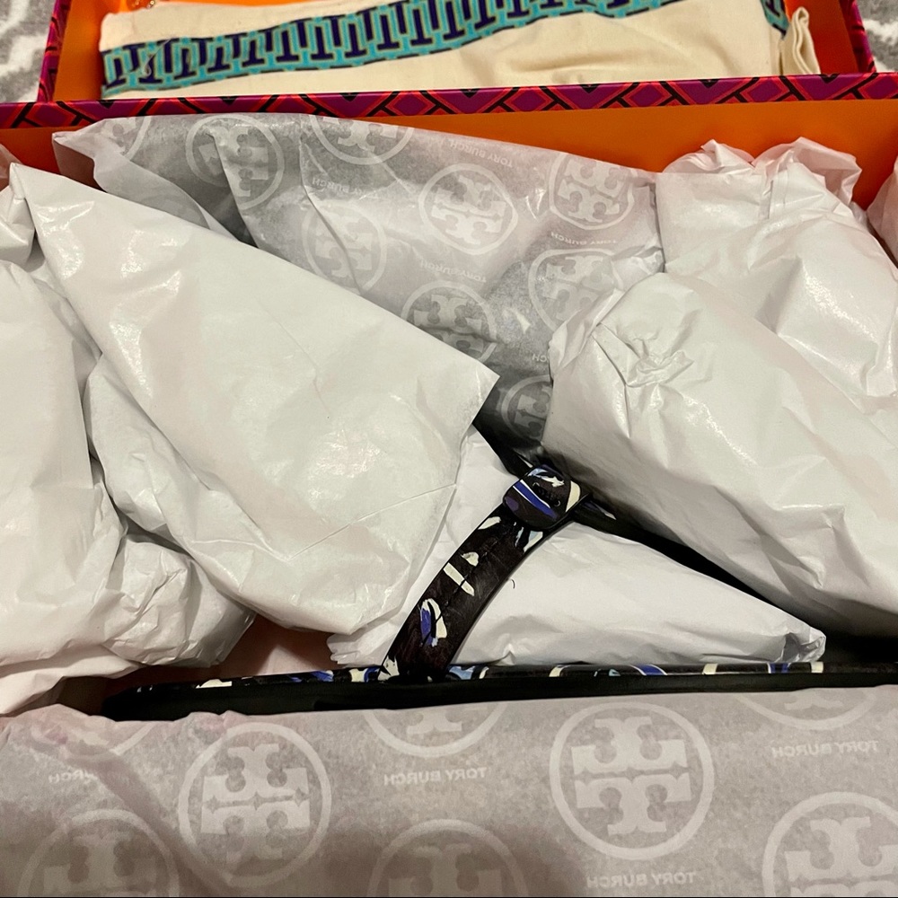 ☀️NWT☀️TORY BURCH Miller Sandals Teapot 7 - Picture 3 of 9